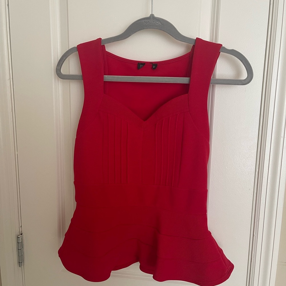 Topshop Corset Like Top; Size S
